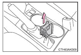 Détail des rangements